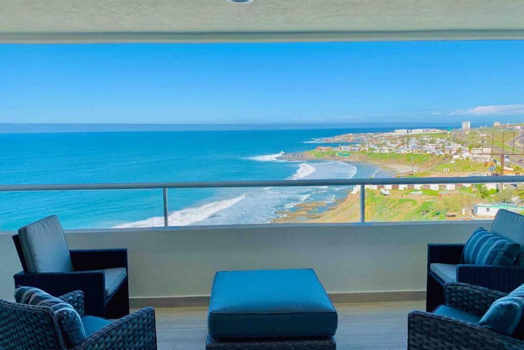 Beachfront Condo Close Puerto Nuevo, Papas, And Valle De Guadalupe Rosarito Luaran gambar